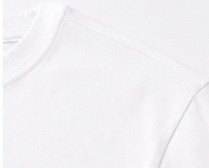 nau tshirt (white/mandarin) PRE ORDER