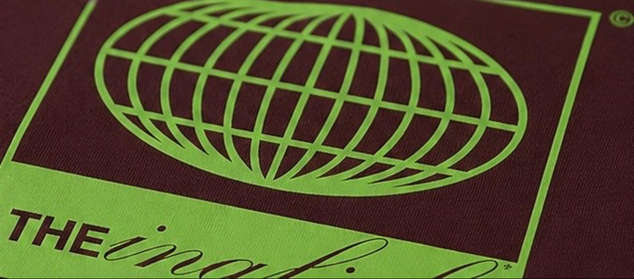 nau tshirt (maroon/lime) PRE ORDER