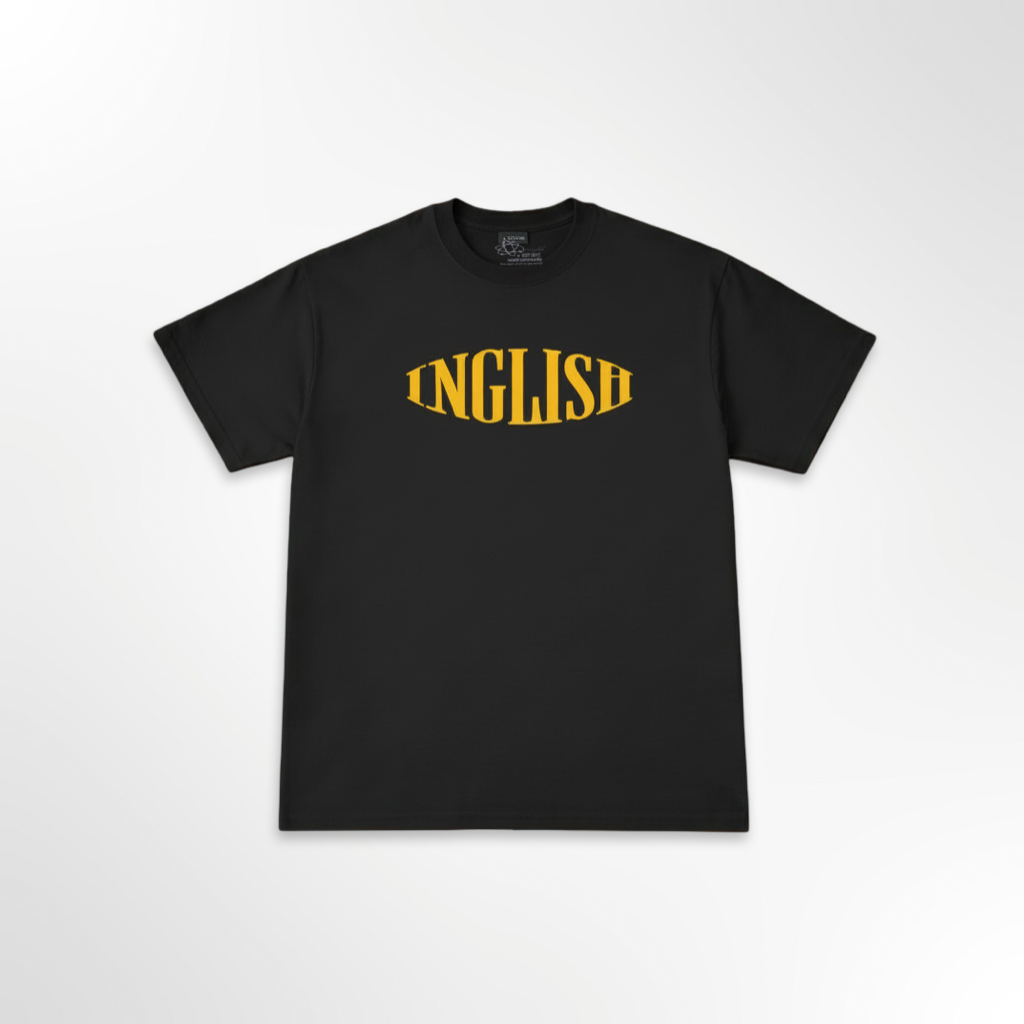 flo tshirt (black/yellow) PRE ORDER