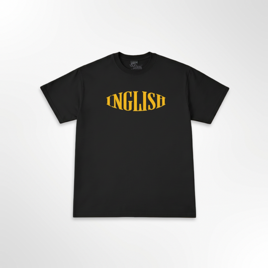 flo tshirt (black/yellow) PRE ORDER